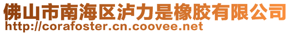 佛山市南海區瀘力是橡膠有限公司