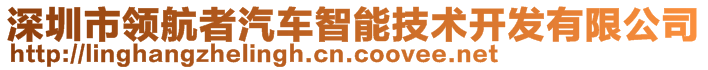 深圳市領航者汽車智能技術開發有限公司
