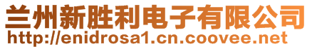 蘭州新勝利電子有限公司