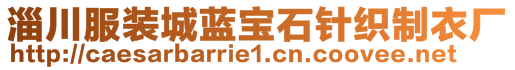 淄川服裝城藍寶石針織制衣廠