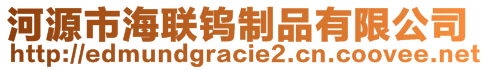 河源市海聯(lián)鎢制品有限公司