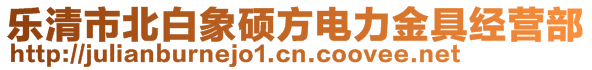 樂清市北白象碩方電力金具經營部