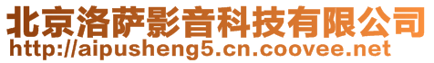 北京洛薩影音科技有限公司