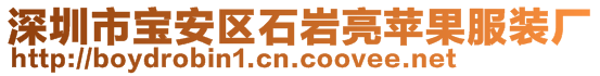 深圳市寶安區(qū)石巖亮蘋果服裝廠