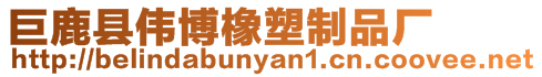 巨鹿縣偉博橡塑制品廠