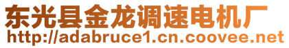 東光縣金龍調速電機廠