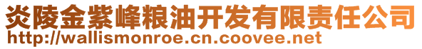 炎陵金紫峰糧油開發有限責任公司