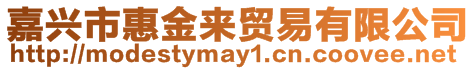 嘉興市惠金來貿易有限公司