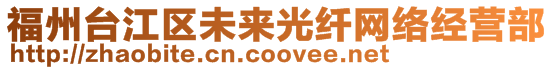 福州臺(tái)江區(qū)未來(lái)光纖網(wǎng)絡(luò)經(jīng)營(yíng)部