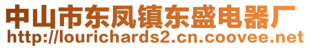 中山市東鳳鎮(zhèn)東盛電器廠