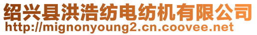 紹興縣洪浩紡電紡機有限公司