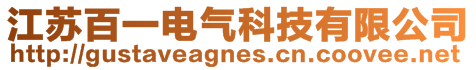 江蘇百一電氣科技有限公司