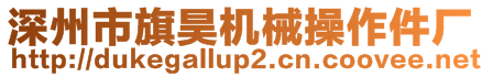 深州市旗昊機(jī)械操作件廠