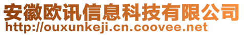 安徽歐訊信息科技有限公司