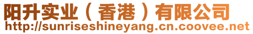 陽(yáng)升實(shí)業(yè)（香港）有限公司