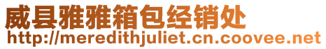 威縣雅雅箱包經(jīng)銷處