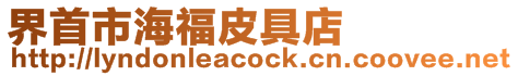 界首市海福皮具店
