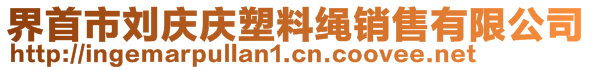 界首市劉慶慶塑料繩銷售有限公司