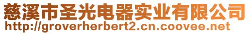 慈溪市圣光電器實業有限公司
