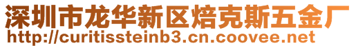深圳市龍華新區(qū)焙克斯五金廠