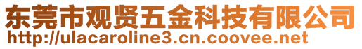 东莞市观贤五金科技有限公司