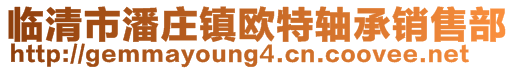 臨清市潘莊鎮歐特軸承銷售部