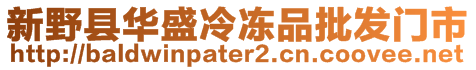 新野縣華盛冷凍品批發(fā)門市