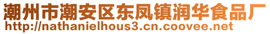 潮州市潮安區東鳳鎮潤華食品廠