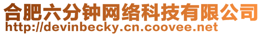 合肥六分鐘網絡科技有限公司