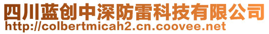 四川藍(lán)創(chuàng)中深防雷科技有限公司