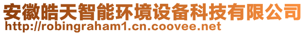 安徽皓天智能環(huán)境設備科技有限公司