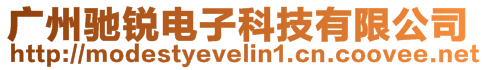 廣州馳銳電子科技有限公司