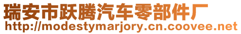 瑞安市躍騰汽車零部件廠