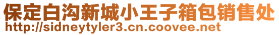 保定白溝新城小王子箱包銷售處