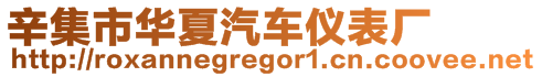 辛集市華夏汽車儀表廠