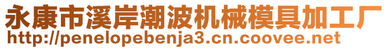 永康市溪岸潮波機械模具加工廠