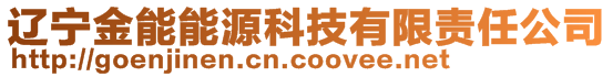 遼寧金能能源科技有限責任公司