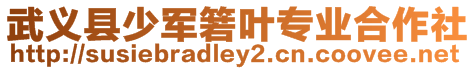 武義縣少軍箬葉專業合作社
