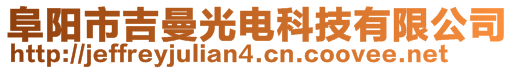 阜陽市吉曼光電科技有限公司