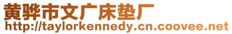 黃驊市文廣床墊廠