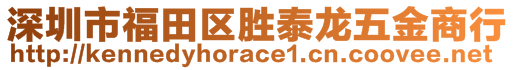 深圳市福田區(qū)勝泰龍五金商行