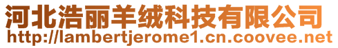 河北浩麗羊絨科技有限公司