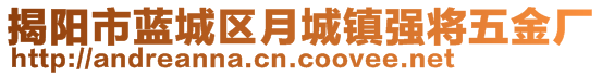 揭陽市藍城區(qū)月城鎮(zhèn)強將五金廠