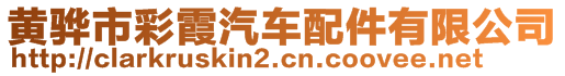 黃驊市彩霞汽車配件有限公司