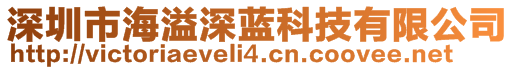 深圳市海溢深藍(lán)科技有限公司