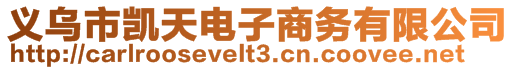 義烏市凱天電子商務(wù)有限公司