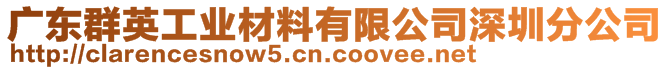 廣東群英工業(yè)材料有限公司深圳分公司