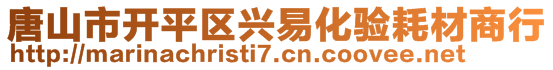 唐山市開平區(qū)興易化驗耗材商行