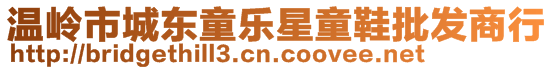 溫嶺市城東童樂星童鞋批發(fā)商行