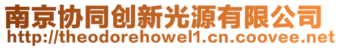 南京協(xié)同創(chuàng)新光源有限公司